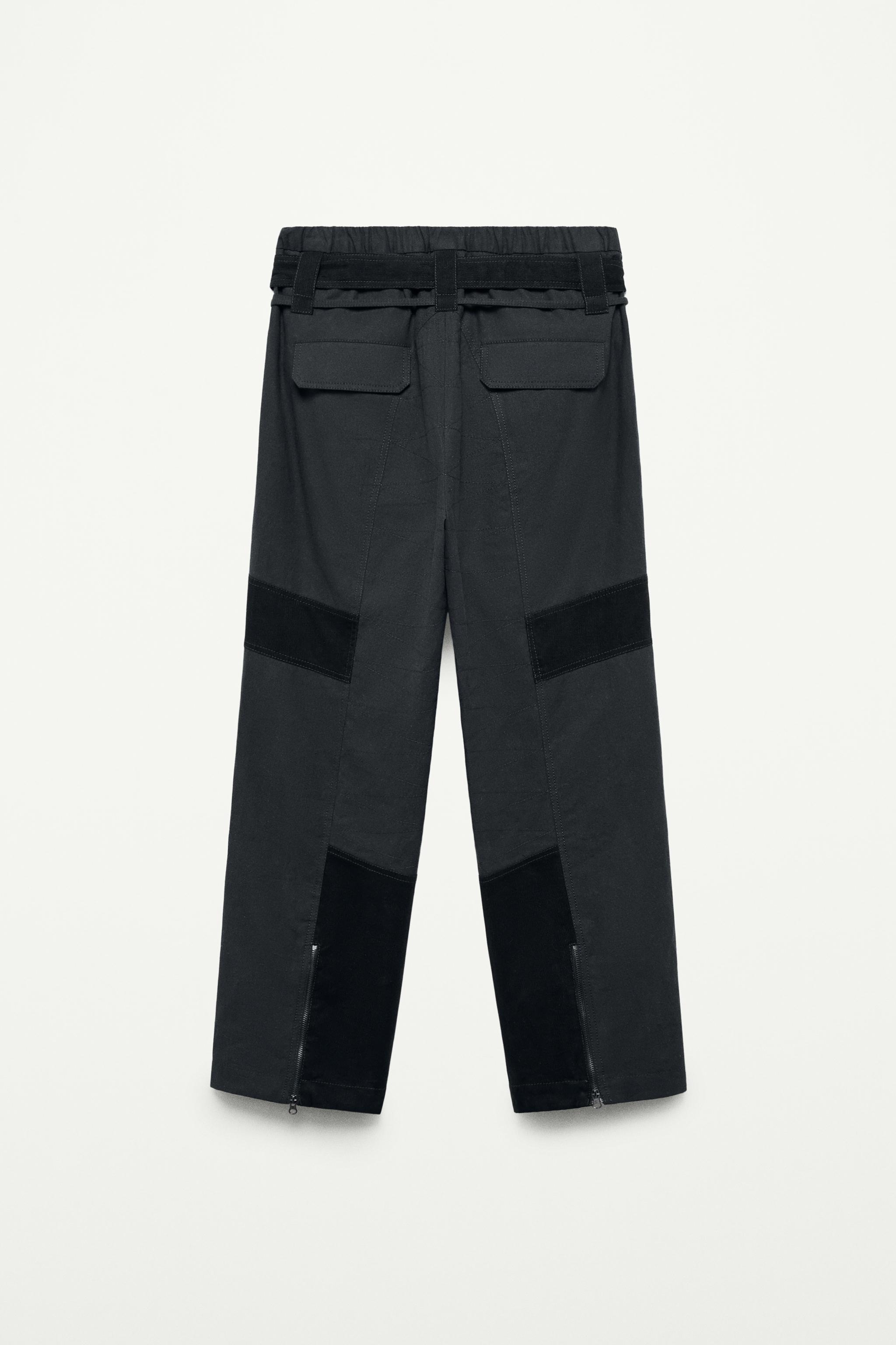 PATCHWORK CARGO PANTS - THE ITEM ZARA WOMAN